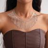 Heavy Industry Metal Wind Fringe Necklace Exaggerated Clavicle Chain Niche Necklace