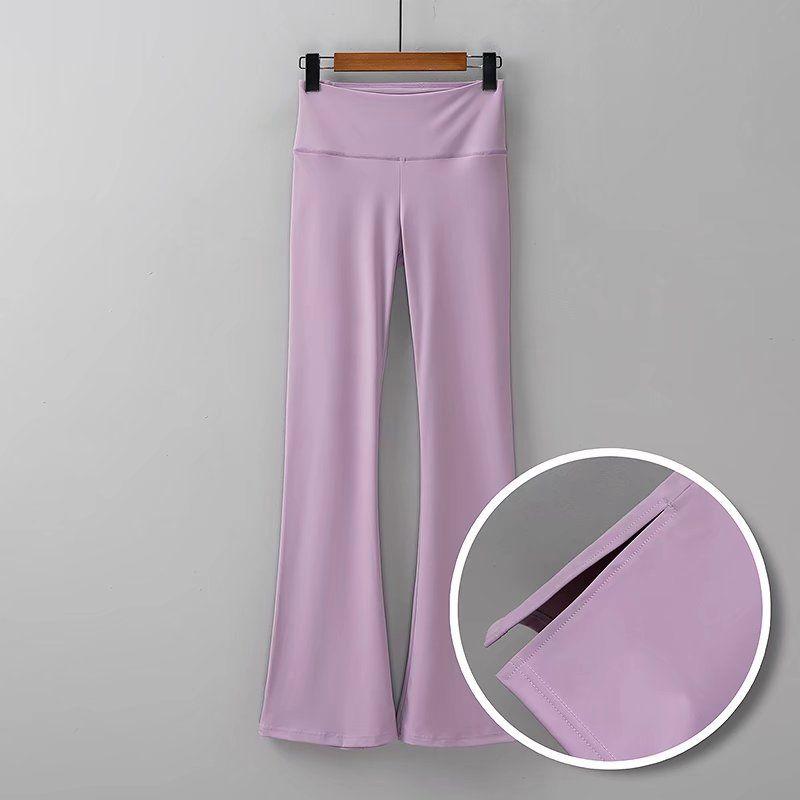 Supermodel Original High Waist Side Slit Casual Flared Pants