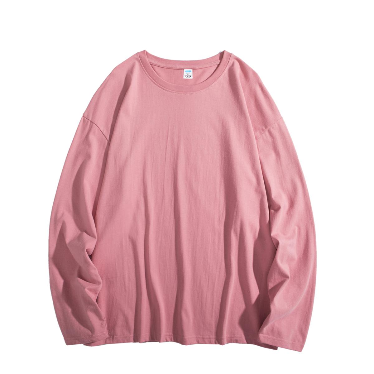 

Privathinker свободные мужские футболки с длинным рукавом качественный хлопок модная корейская одежда топы однотонные мужские футболки Harajuku 2XL