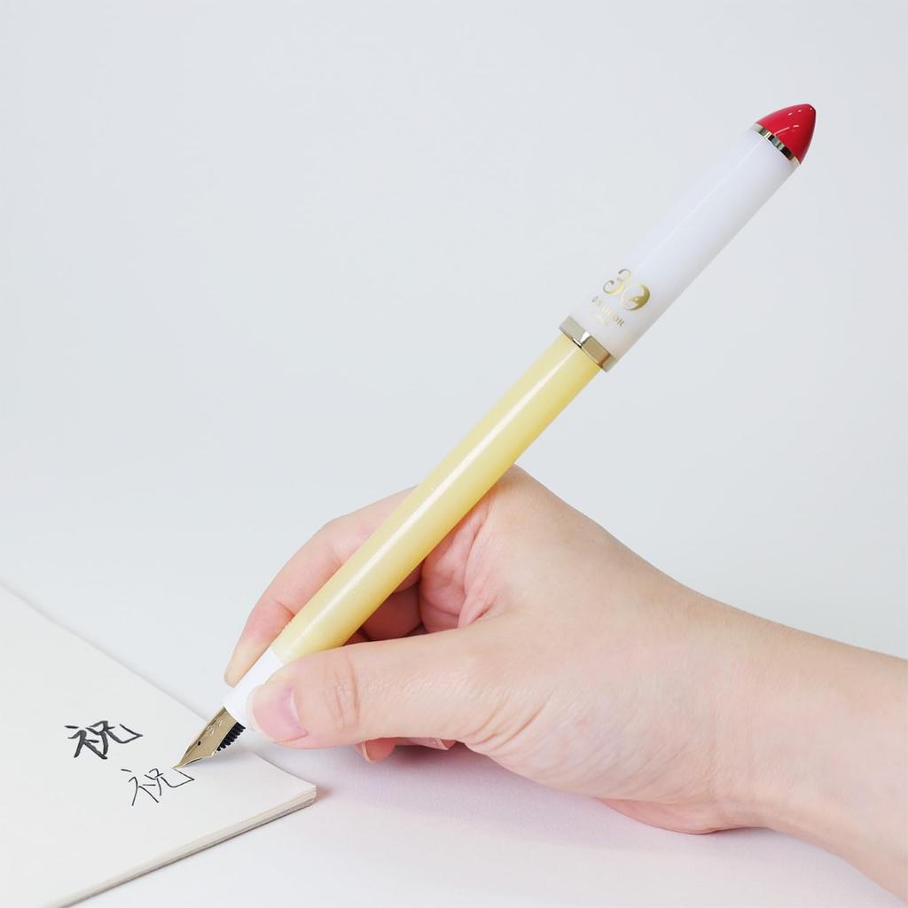 Sailor Fountain Pen Fude DE Mannen Calligraphy Fountain Pen 30th Anniversary Shortcake 40% 10-0343-010