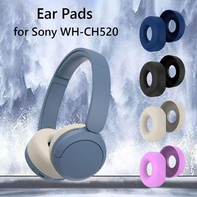 Náušníky pre slúchadlá Sony WH-CH520 Náhradné náušníky Náhlavná súprava Náušník Mäkký silikónový kryt vankúšika pre slúchadlá Pre Sony WH CH520