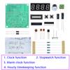 AT89C2051 Digital LED Display 4 Bits Electronic Clock Electronic Production Suite DIY Kit DC3.7V-5.5V Four-digit Clock Kit