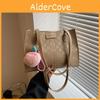 Stylish Large Capacity Shoulder Bag 2024 New Women's Trendy Casual Pu Leather Tote Bag
