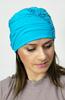 Kalina Bamboo Turquoise Turban Fashionable Double Cap Even After Chemotherapy