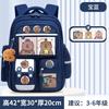 School Bag for Primary School Students, Grade 12 and 6 Girls, Cartoon Spine Protection and Burden Reduction, Backpack for Children Aged 12