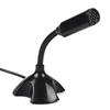 Mini Condenser USB 2.0 Microphone Flexible Desktop Stand Mic for PC Laptop