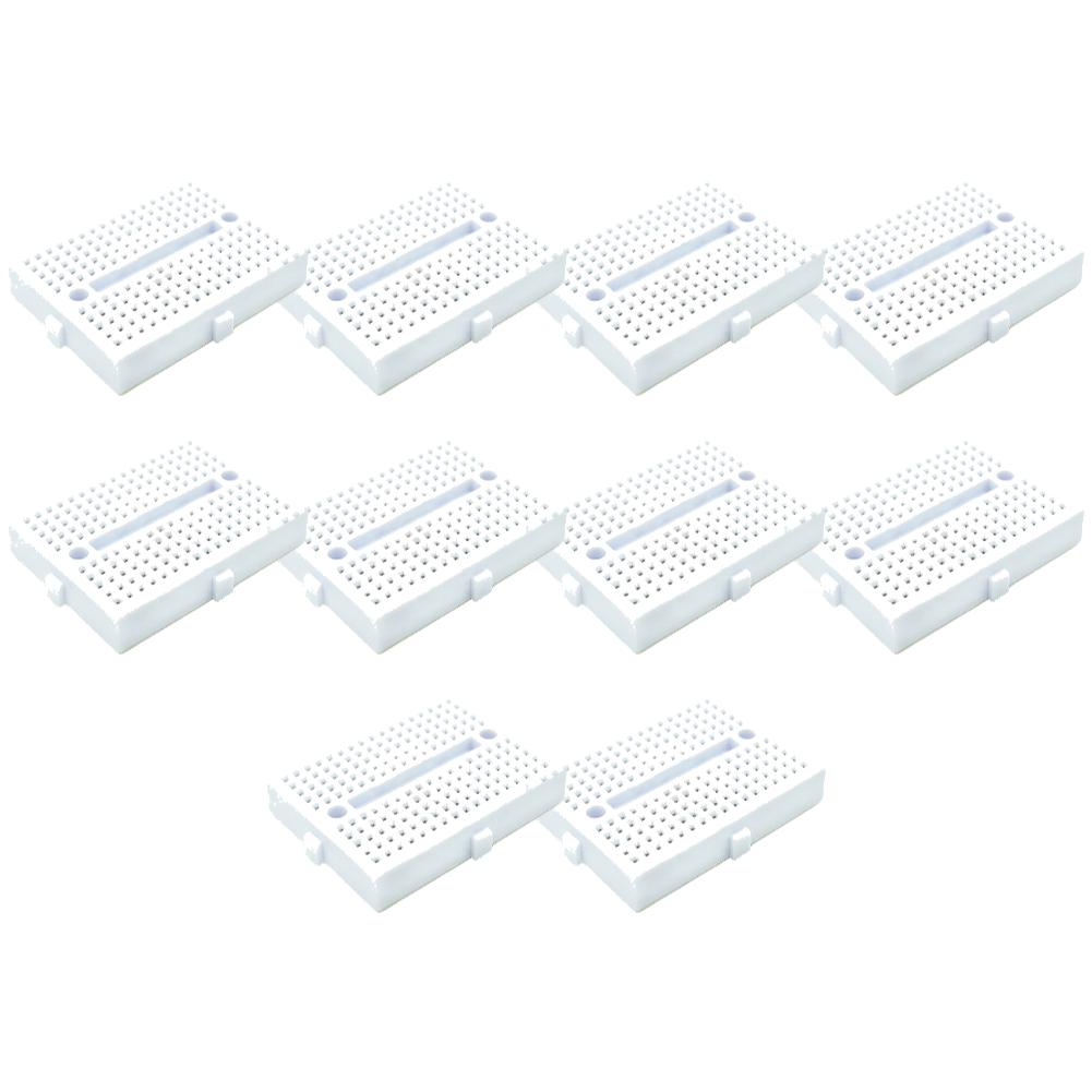 1-10PCS SYB-170 Mini Solderless Prototype Breadboard 170 Holes Breadboard Prototype Board 35x47mm for Small DIY Kits