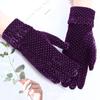 Unisex Gold Velvet Gloves for Autumn/Winter: Sports, Cycling & Driving Warmth