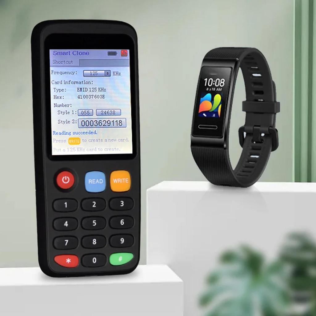 NFC Card Copier ABS 400mAh NFC Card Copier Reader Writer Duplicator for IC ID Cards 125kHz 13.56Mhz Cards