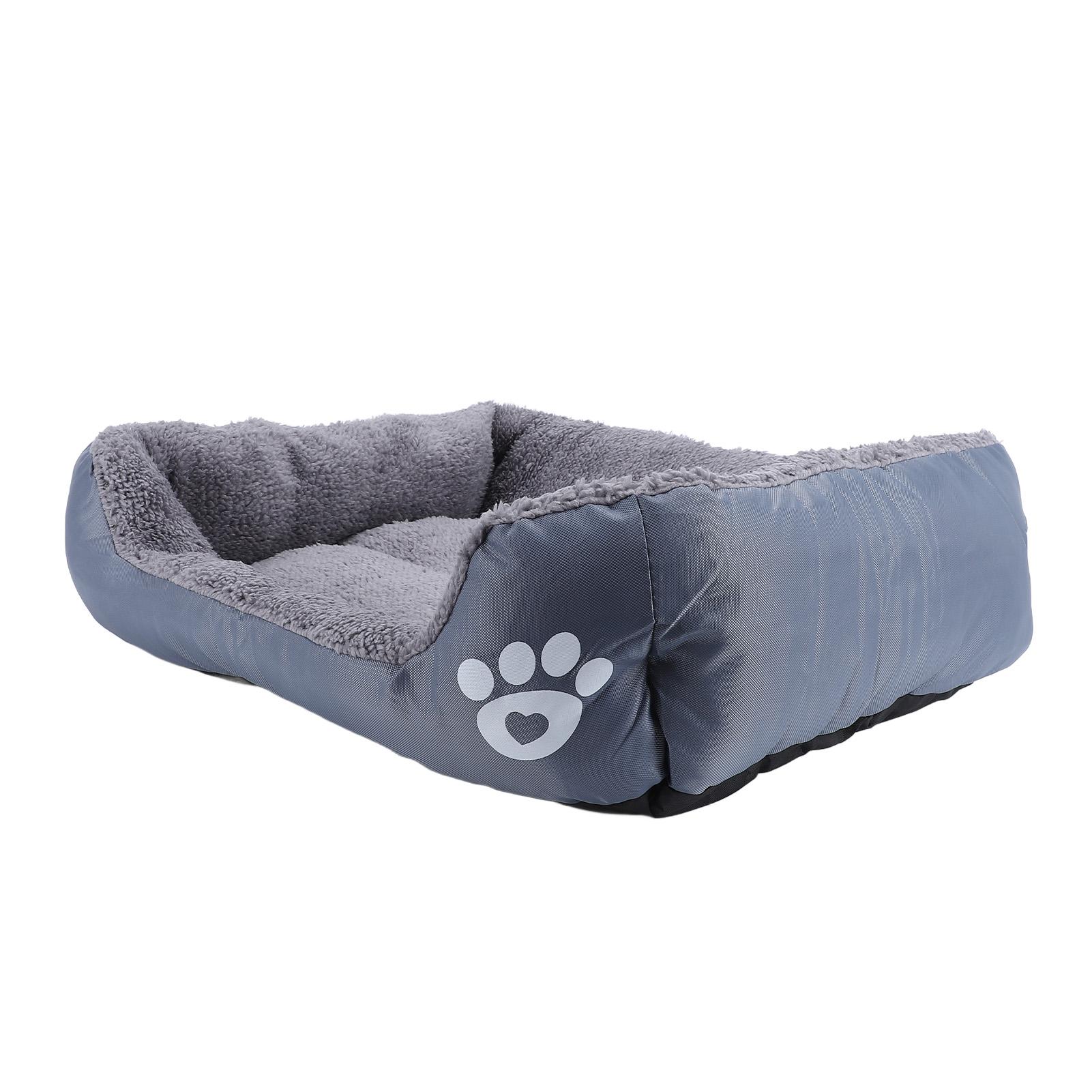 

Диван-кровать для питомца Теплый Легко чистить Удобный Расслабляющий Зимняя лежанка для щенка для собак кошек