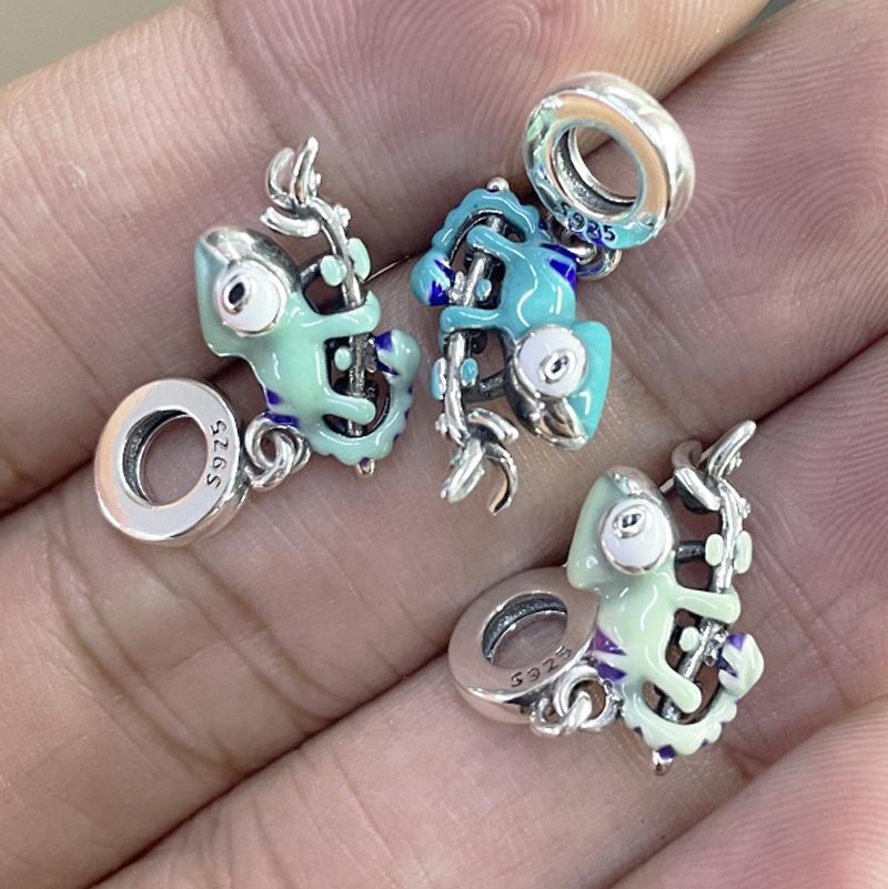 Copper Dinosaur Seahorse Charmchain Bead Fit Original Bracelet Accessories Diy Ladies Jewelry Love