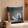 Kpop Style E-Enhypens Pillow Case Anti-Dustmite Pattern Cushion Cover Suitable For Sofa Bedroom Car Pillow Case Cover