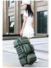 Foldable Cross-Border Wheeled Backpack: Multifunctional Travel & Sports Bag for Men and Women