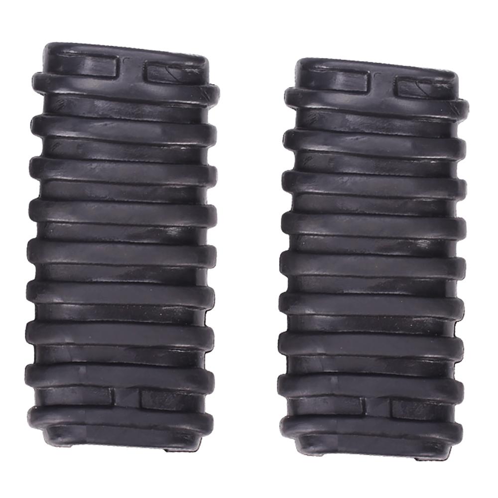 Motocykl Přední stupačka Gumový kryt Shell Sada nožních pedálů Guma pro Honda Steed400 Steed600 Shadow Magna VLX400