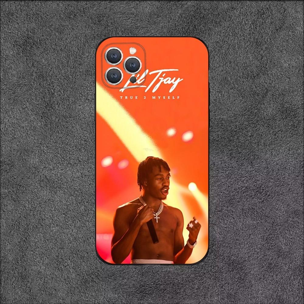 Rappe L-Lil Baby Phone Case For iPhone 16,15,14,13,12,11,Plus,Pro Max,XS,X,XR,SE,Mini,8,7 Soft Silicone Black Cover