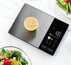 Bluetooth Smart Food Nutrition Scale 5kg/11lb With TFT Color Display, Stainless Steel Platform, Touch Buttons And App Sync For Cooking & Diet Tracking