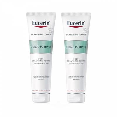 Eucerin Dermo Purifier Deep Cleansing Foam 150g X 2