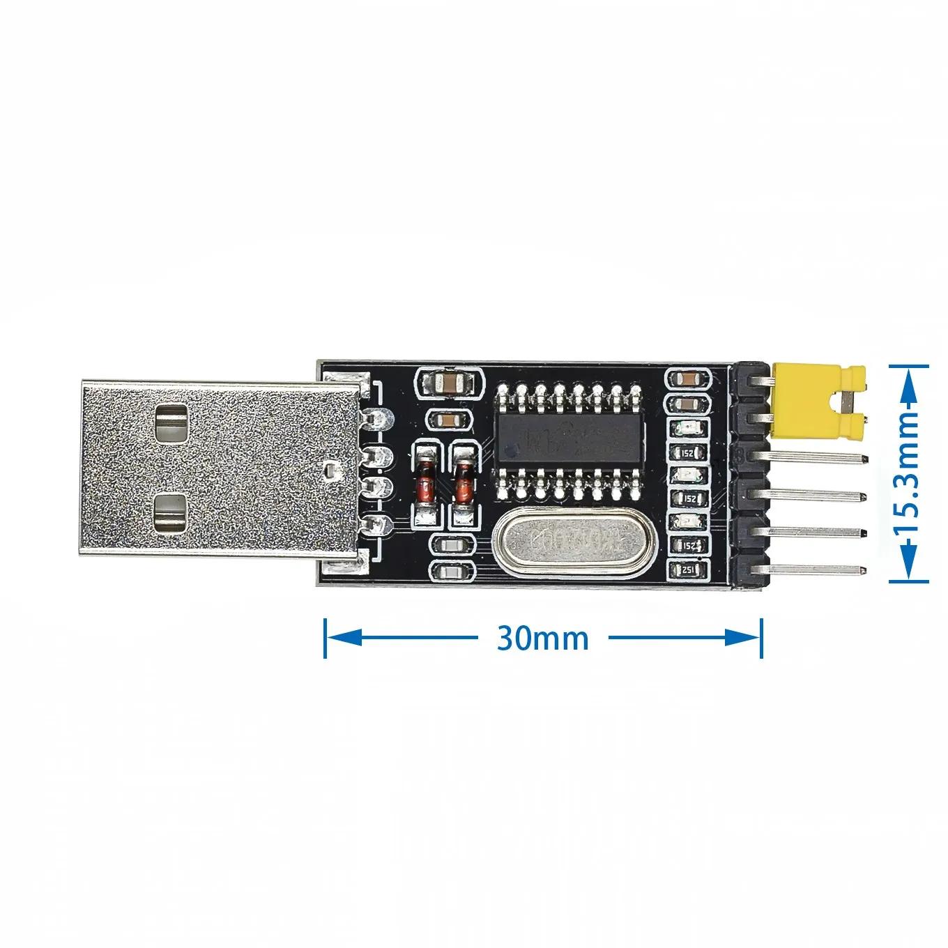 

USB to TTL converter UART module CH340G CH340 3.3V 5V switch 1pcs H43 1PCS