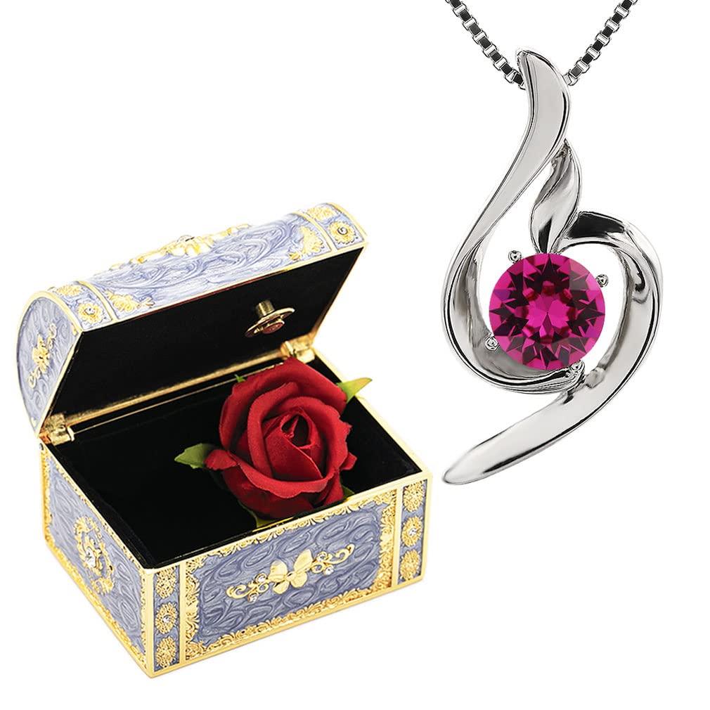 

July Birthday Popular for Ladies Set set of music 1 set of with silver [Devalier] y441-jv-fuc Present, Women, Girlfriend, Wife, Bride, Mother, Gift,
