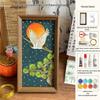 DIY Cloisonné Enamel Kit: Jingtai Blue Intangible Heritage Painting