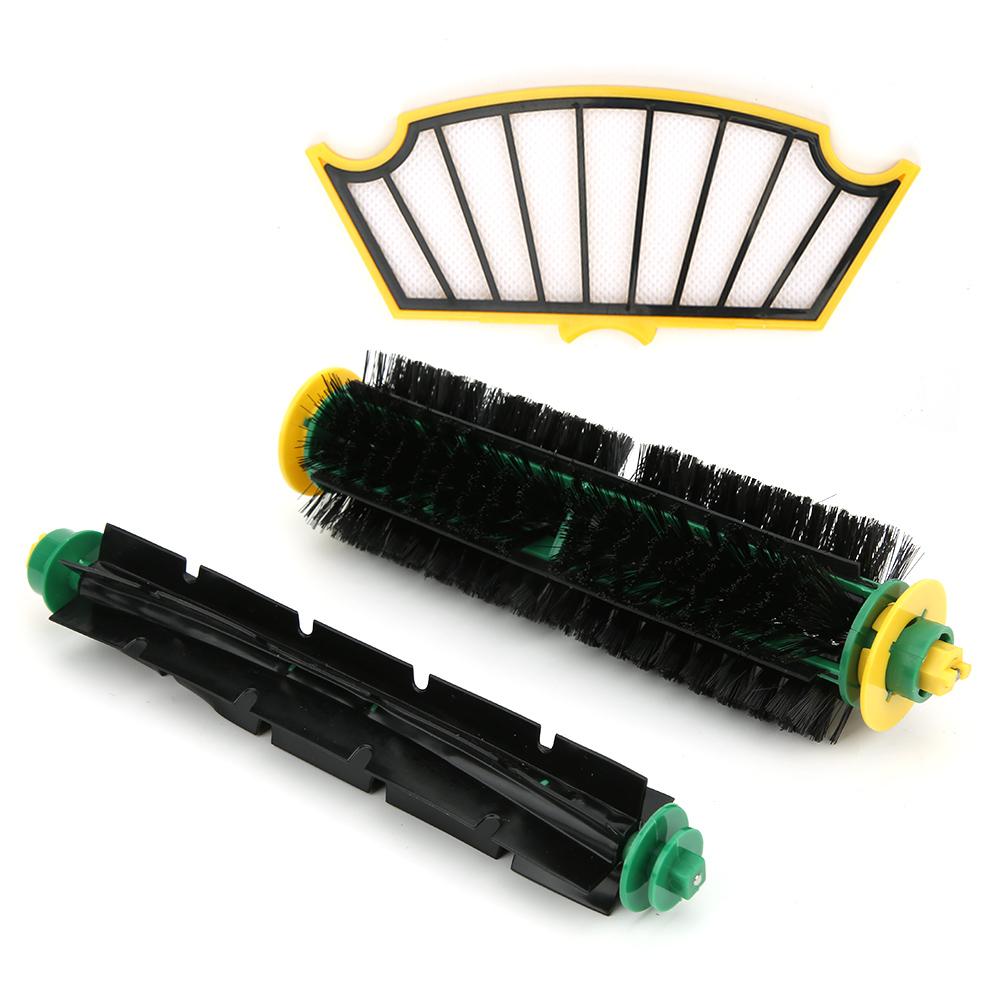 Main Brush Filter Replacement Parts Accessories Kit Fit for Roomba 500 Series