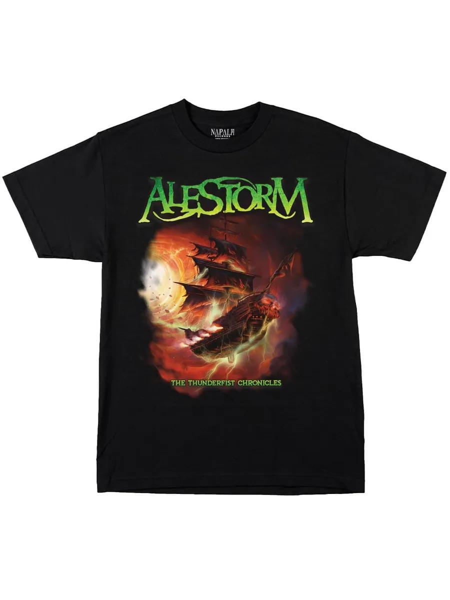 

Men s Alestorm Graphic T-Shirt, 100% Cotton Crew Neck Short Sleeve Tee, Casual Summer Top for Daily Wear and Gift 3XL