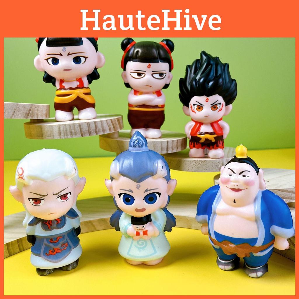 2 Ne Zha The Devil Birth Stress Relief Squeeze Toy With Slow Rebound Cute Decor