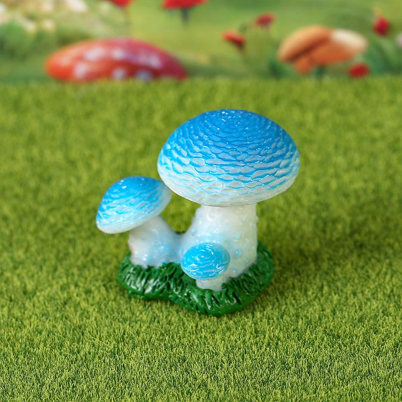 Forest Micro-Landscape Mushroom Ornaments DIY Resin Crafts for Succulent Pots and Garden Decor