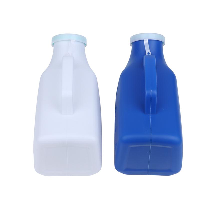 Portable Men Mobile 1200Ml Toilet Car Travel Camp Urines Pee Handle Urinal Storage Urinary Bottle Disability Old Man Helper