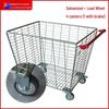 Large Capacity 340L Shopping Trolley Hand Truck