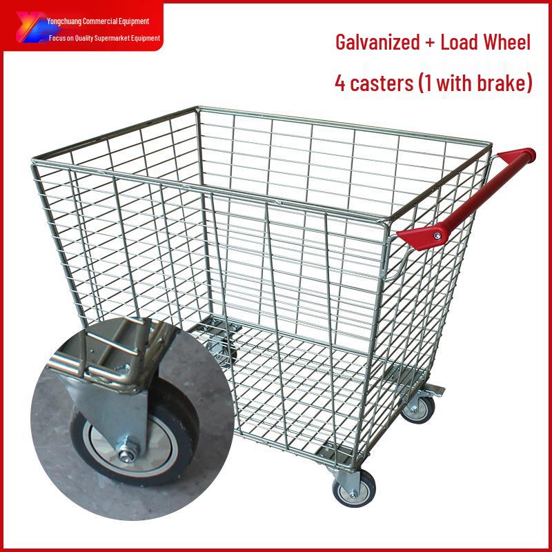 Large Capacity 340L Shopping Trolley Hand Truck