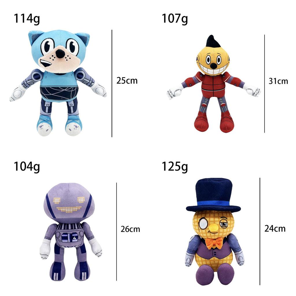 Electric State Plush Bear Toy With Soft Short Pile Cotton For Collectors And Kids