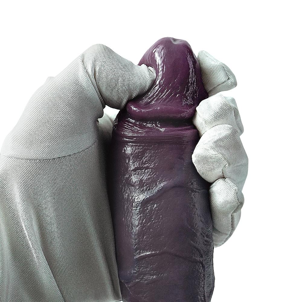 Super Size Purpureus Tyrannosaurus Künstlicher Phallus Weiblicher Dildo Flüssigsilikon Penis Weiblicher Masturbator Sexspielzeug