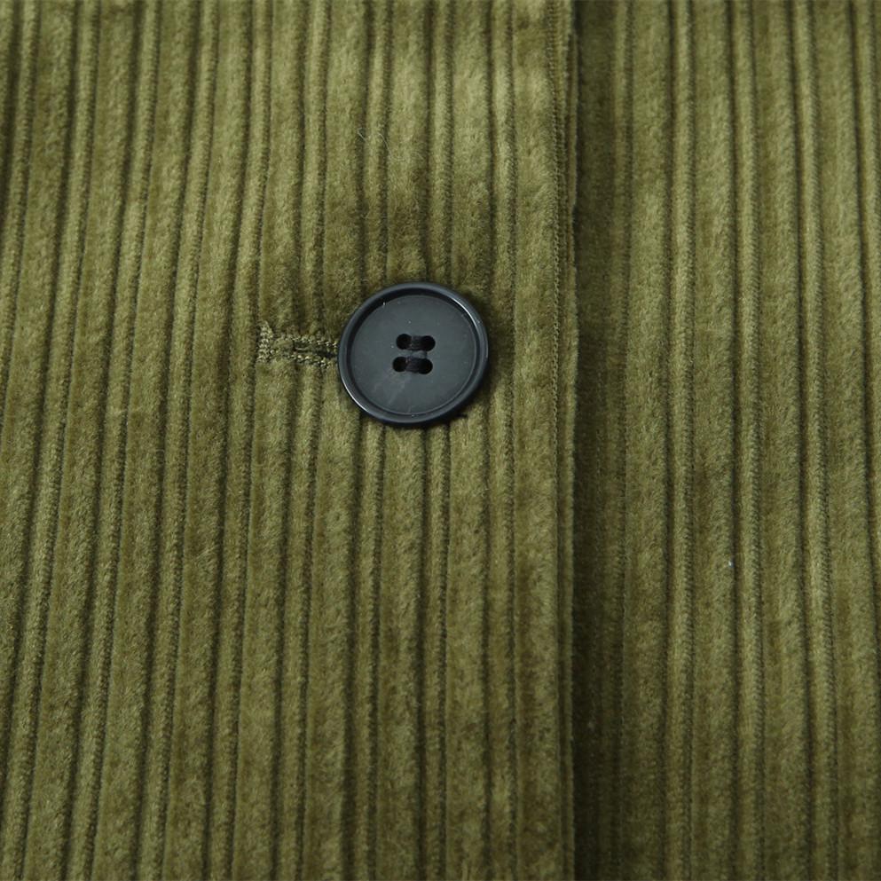 Chaqueta de pana con solapa para mujer Primavera 2025 - Versátil, Chic y Cómoda