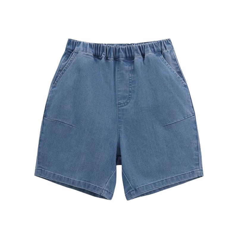 GAP Boys  Toddler Bear Patch Denim Shorts