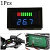 LED Digital Voltmeter Battery Fuel Gauge Health Indicator and Voltage Display