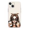 Phone Case For iPhone 16 Cases iPhone 15 12 13 14 16 Pro Max X XR XS Max 15 Plus 16Pro iPhone11 Cover Girl Boss Female Coffee