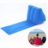 Camping Wedge Chill Inflatable Beach Chair Festival Lounger Pillow Cushion Seat