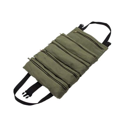 Tool Bag Multi-purpose Wrench Organizer Small Shoulder Tool Bag Hanging Zipper Carrier Oxford Cloth Tote Bag