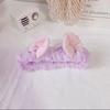 Honeyfluff - Chenille Animal Ear Face Wash Headband