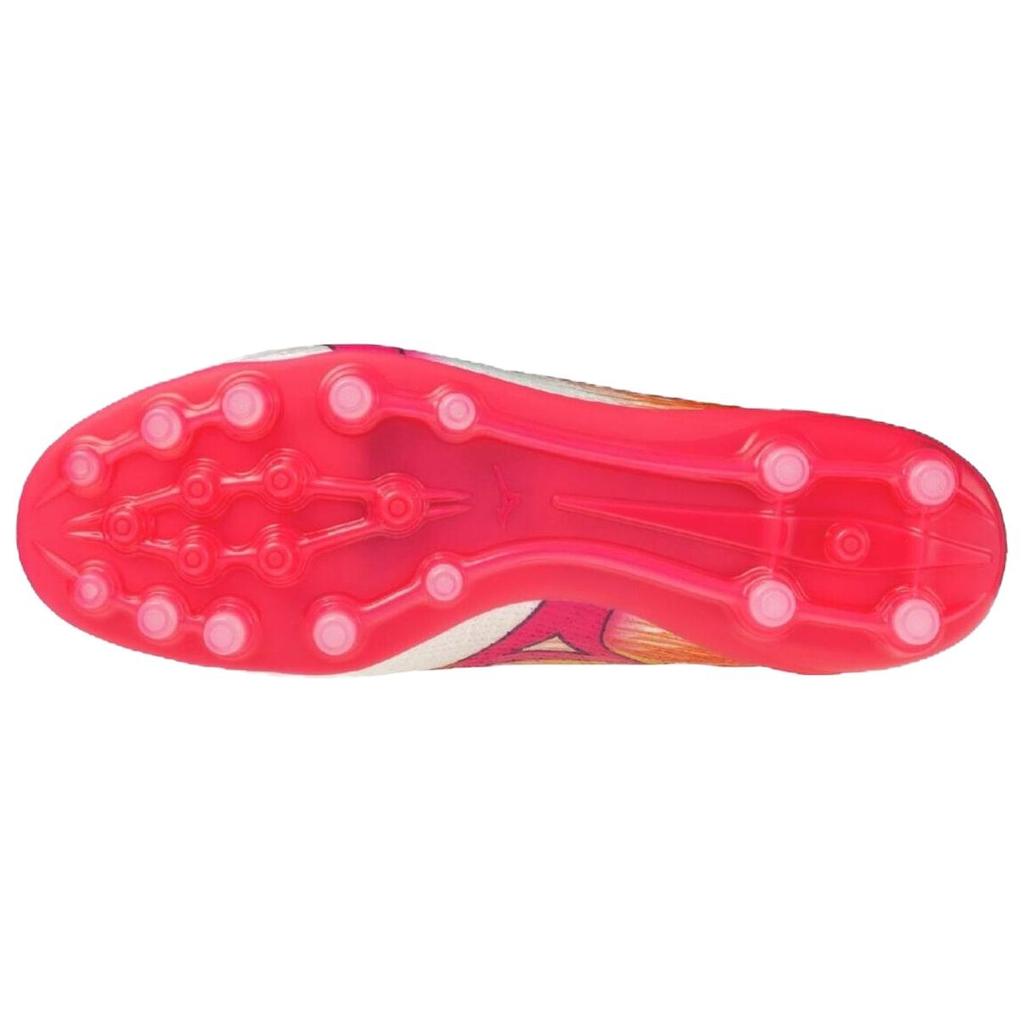 Mizuno Alpha III Elite Confortabil Versatil AG (Șuruburi scurte din cauciuc) Pantofi de fotbal din piele sintetică Unisex pantofi de fotbal Roșu P1GA266364