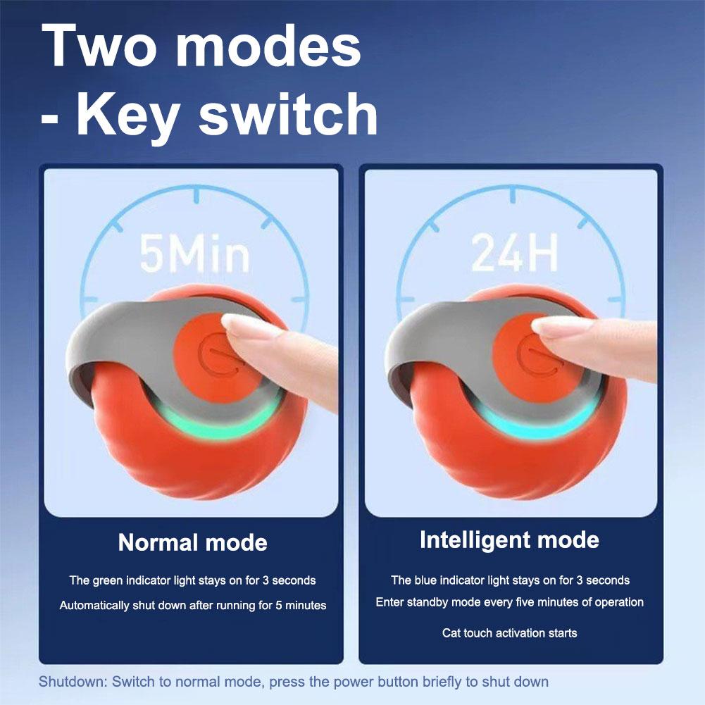 Jucării Noi Speedy Tail 2.0 pentru Pisici Generație Jucărie Interactivă Inteligentă pentru Pisici Minge Reglare cu Două Viteze Minge Jucărie pentru Pisici cu Mișcare Automată