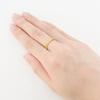 Bloom Silver and Yellow Gold Cubic Zirconia Japanese Size 11 Pavé Ring, 0770-0440-0013-0011,