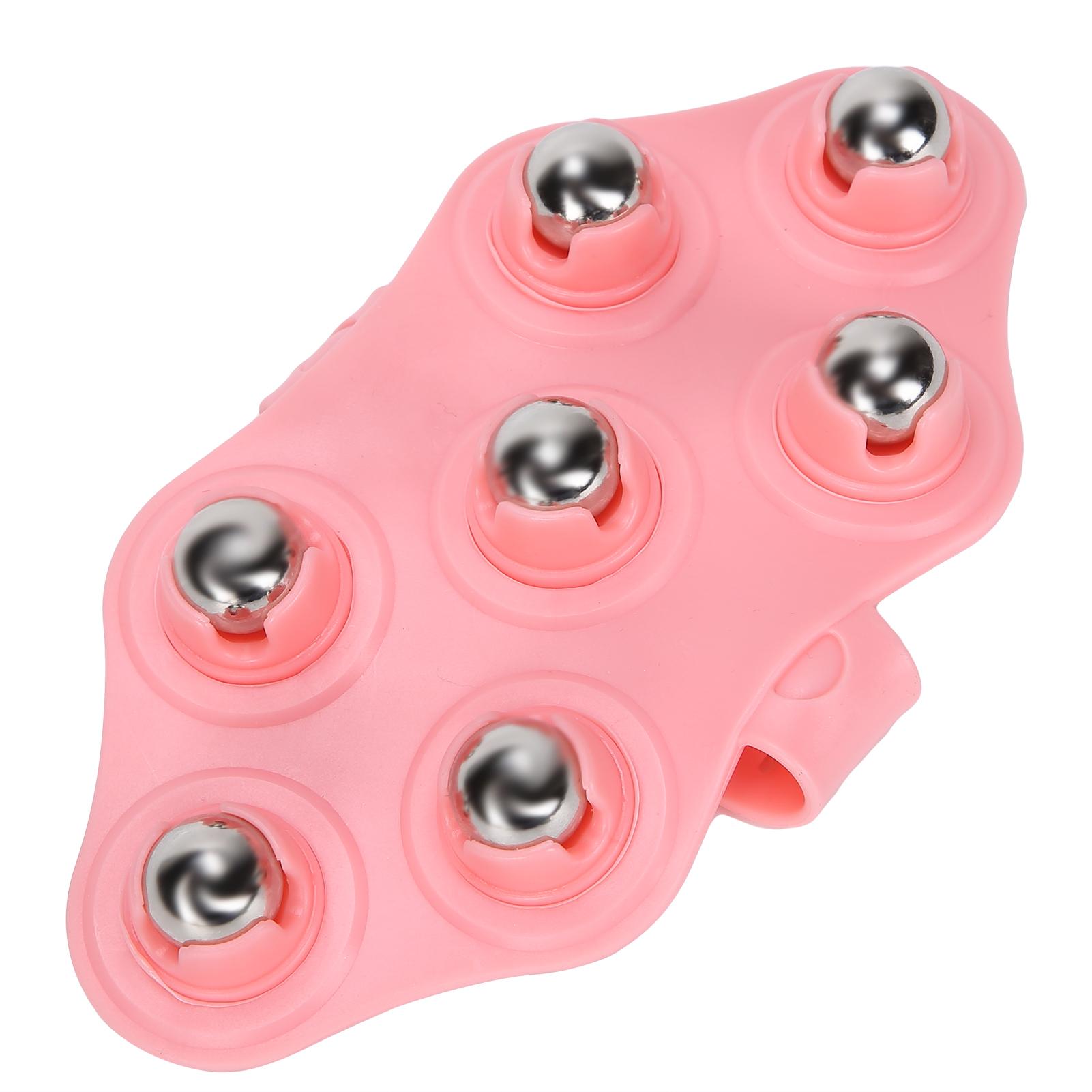 

7 Steel Ball Massager 360 Degrees Rotation Deep Relaxation Massage Tool for Waist Arm Leg