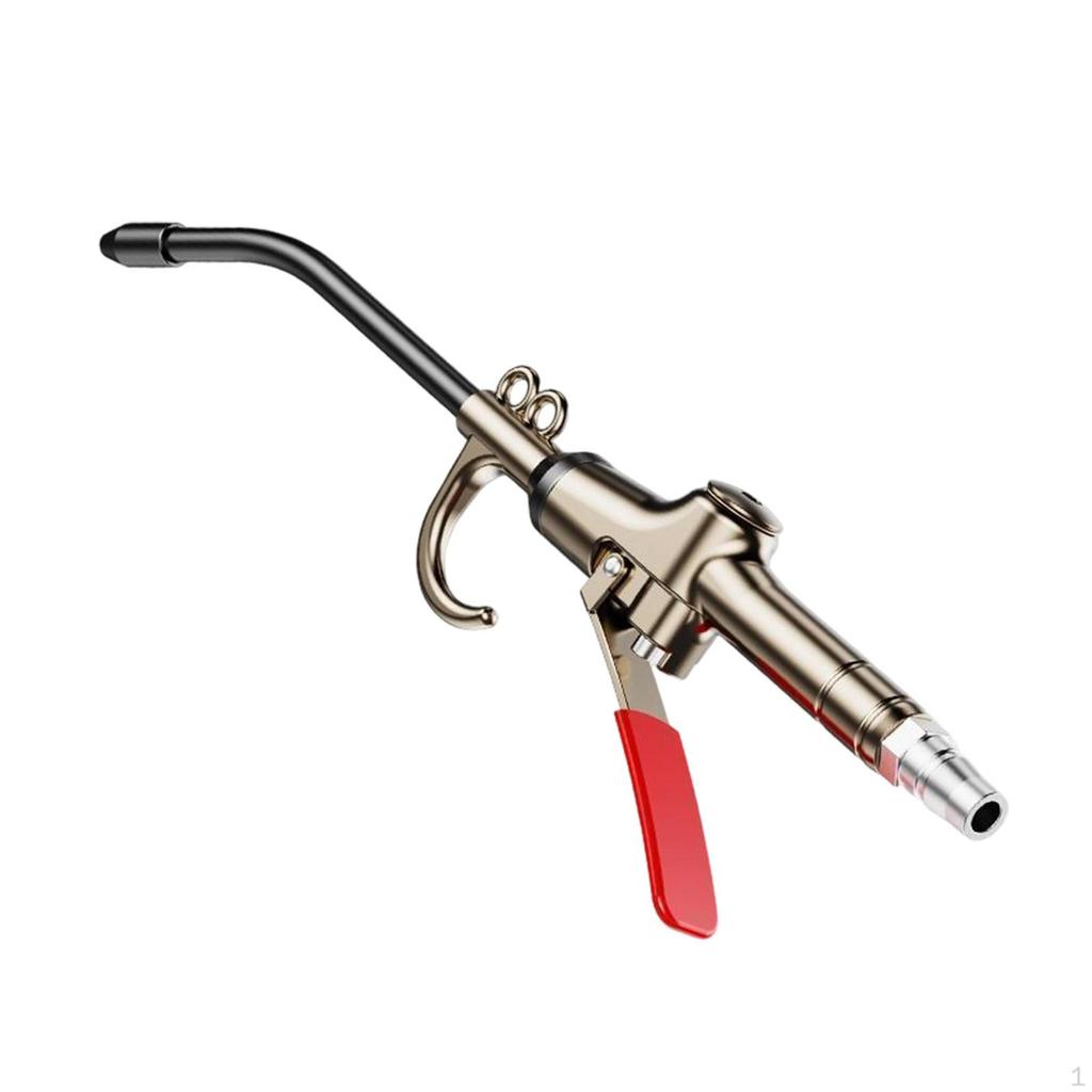Air Blower Compressor Accessory Easy to Use Aluminum Alloy Dust Pneumatic Clean Tool