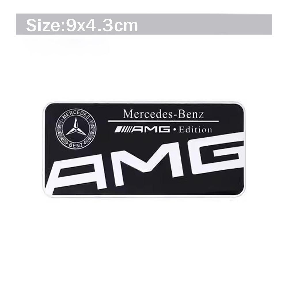 Alloy Car Styling Body Decoration Sticker keychain Accessories For Mercedes Benz AMG W203 W204 W205 W209 W210 W211 W212 W176 BF1