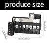 Fuses Box Assembly with Cover for Selected Models, 6R0937550A 180915429 Black Housing with Open Slots, Terminal Posts