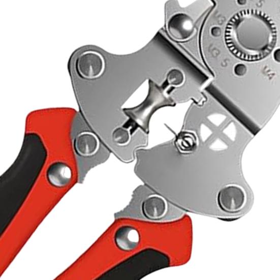 Wire Stripper with Voltage Tester Ergonomic Handle High Precision Compact Portable Multi-function Electric Wire Stripping Tool