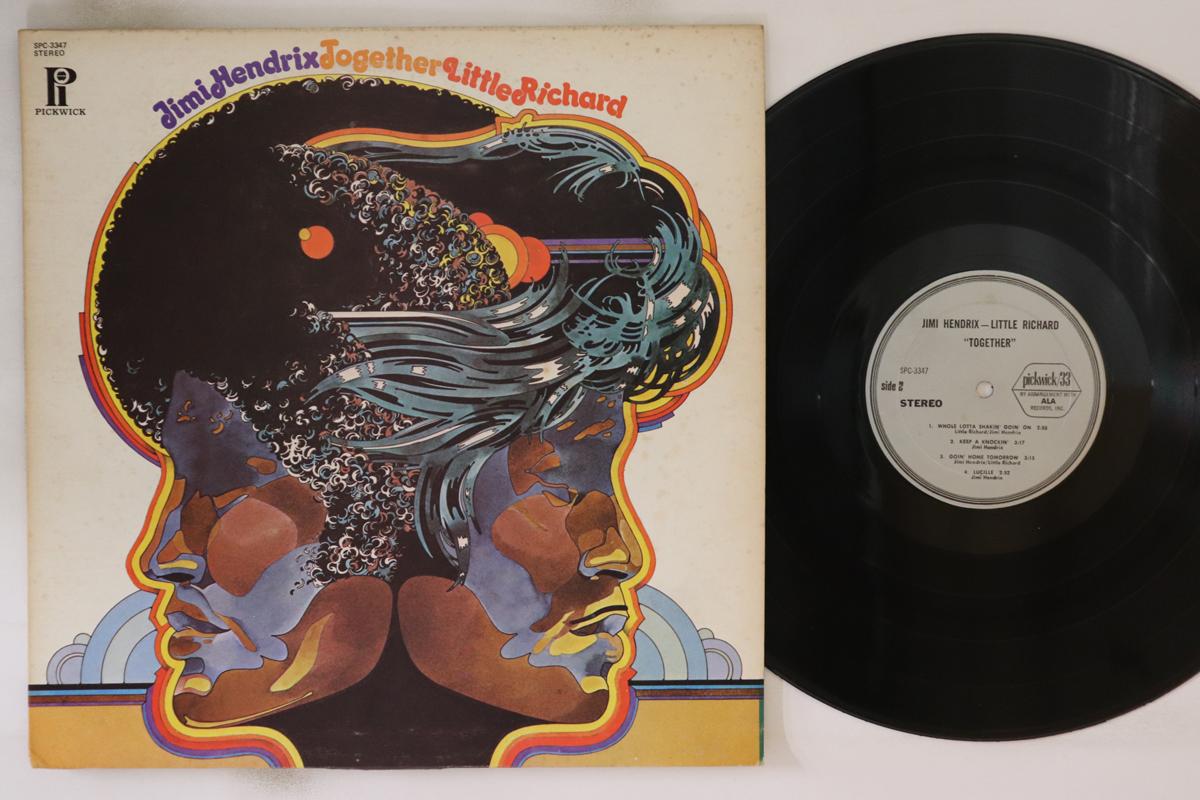 

LP Record JIMI HENDRIX, LITTLE RICHARD - Together SPC3347 PICKWICK 1973 US Rock Used
