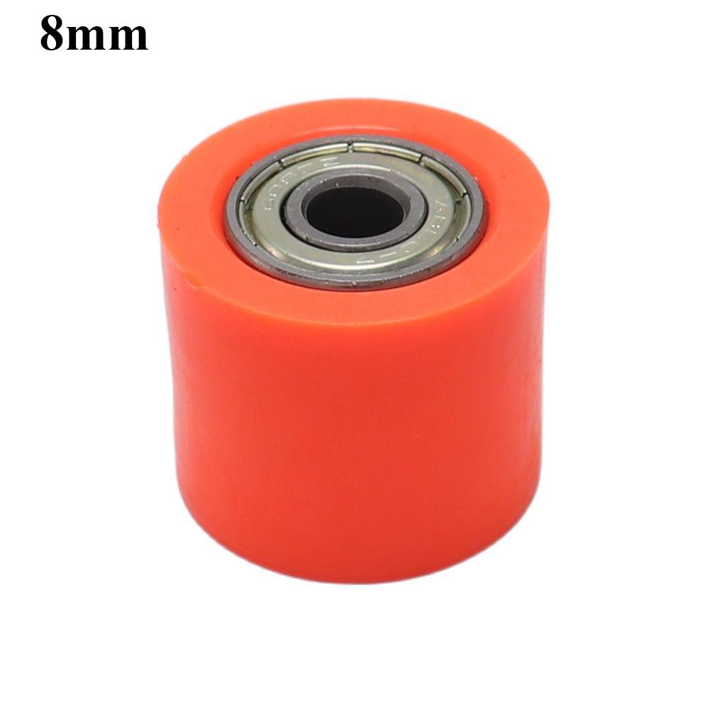 M8 Drive Chain Roller Pulley Wheel Slider Tensioner Wheel Guide For Street Pit Pro Dirt Bike Enduro Motorcycle Motocross CRF 8mm